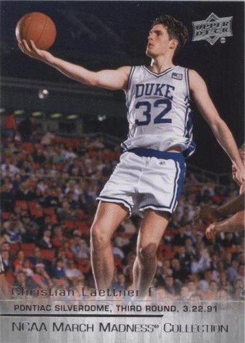 2014-15 Upper Deck NCAA March Madness Collection - Christian Laettner #CL-3