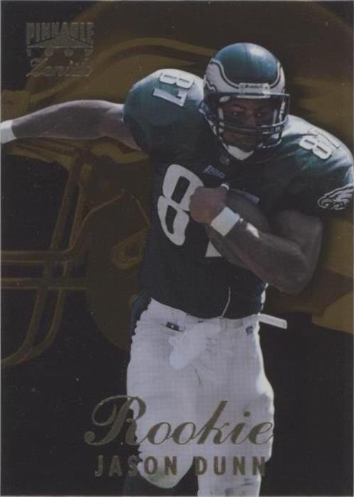 1997 Pinnacle Zenith Jason Dunn #106
