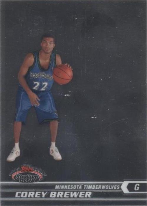 2007-08 Topps Stadium Club - Corey Brewer #107