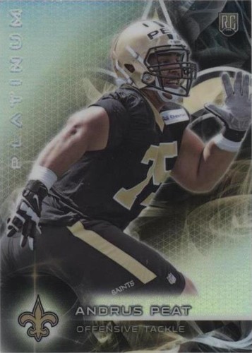 2015 Topps Platinum Andrus Peat #124