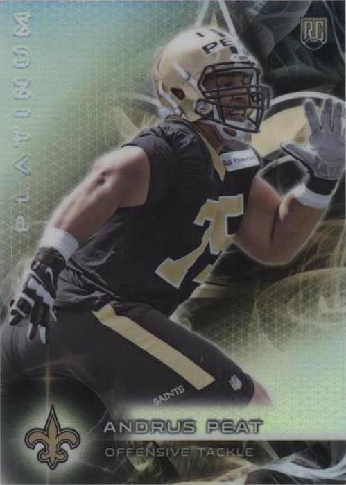 2015 Topps Platinum Andrus Peat #124