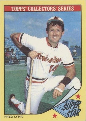 1986 Topps Woolworth's Super Stars - Fred Lynn #18