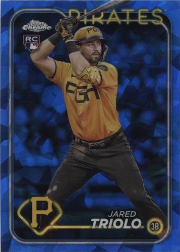 2024 Topps Chrome Sapphire Edition - Jared Triolo #281