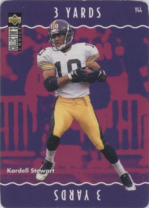 Actualización 1996 Upper Deck Collector's Choice Kordell Stewart #Y44