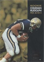 1993 Skybox Premium Coleman Rudolph #63
