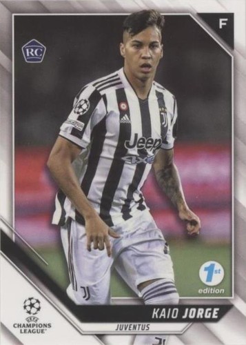 2021-22 Topps Finest UEFA Kaio Jorge Futures Rookie Autograph SP