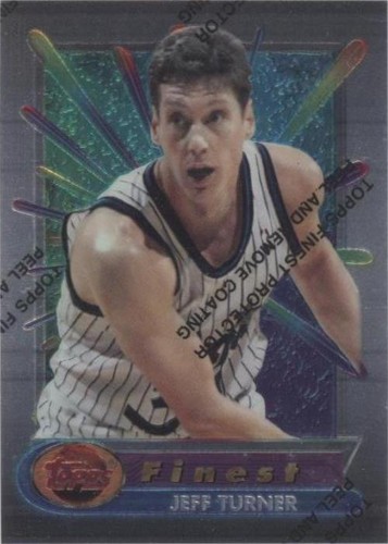 1994-95 Topps Finest - Jeff Turner #129