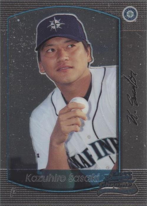 Bowman Chrome Draft Picks & Prospects 2000 - Kazuhiro Sasaki #58