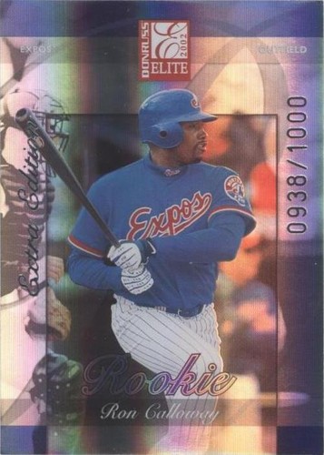 2002 Donruss Elite - Ron Calloway #234