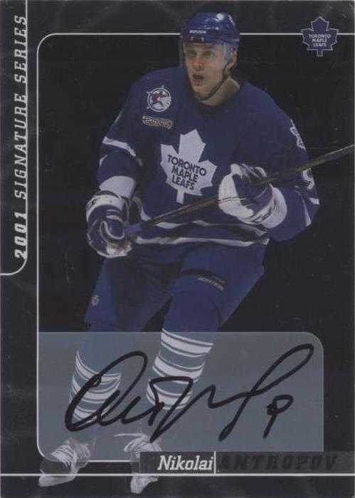 2000-01 In the Game Be A Player Signature Series - Nik Antropov #3