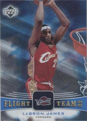 その他 UD Lebron James rookie year card Lebron James Upper Deck 2004-05 Rookie of the Year Card #LJ8
