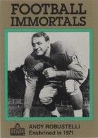 1985-88 Football Immortals Andy Robustelli #104