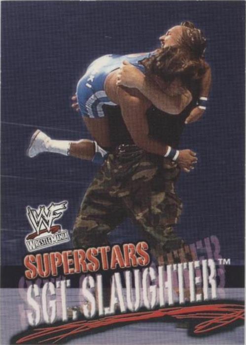2001 Fleer WWF Wrestlemania - Sgt. Slaughter #29