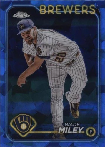 2024 Topps Chrome Sapphire Edition - Wade Miley #671