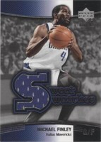 2004-05 Upper Deck Sweet Shot - Michael Finley #SW-MF