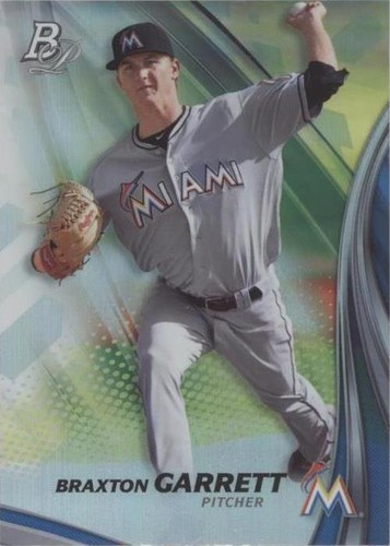 2017 Bowman Platinum - Braxton Garrett #TP-BX