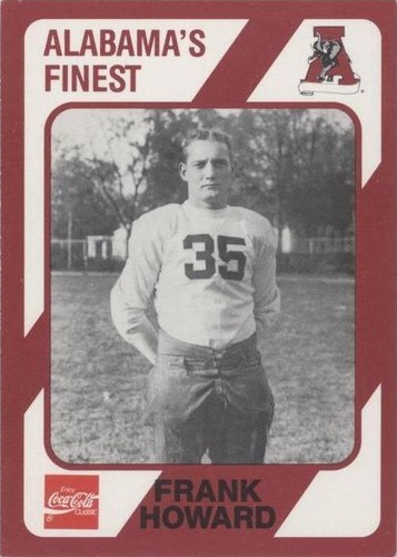 1989 Collegiate Collection Alabama Crimson Tide Frank Howard #488