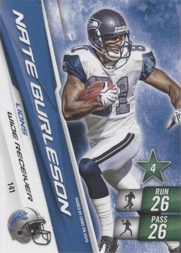 2010 Adrenalyn XL Nate Burleson #141