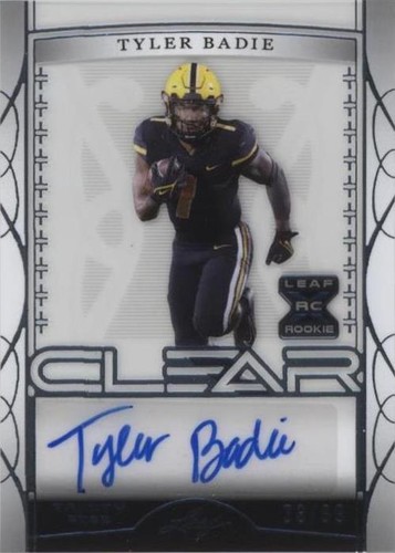 2022 Leaf Trinity Tyler Badie #CA-TB1