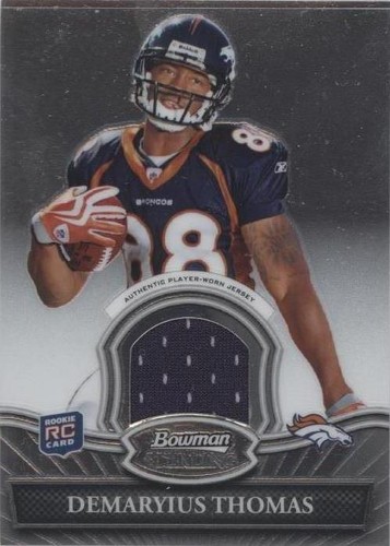 2010 Bowman Sterling Demaryius Thomas #BSR-DT