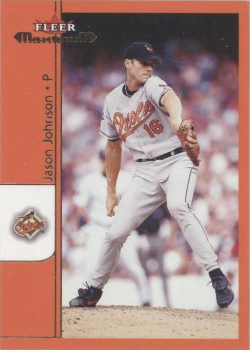 2002 Fleer Maximum - Jason Johnson #117
