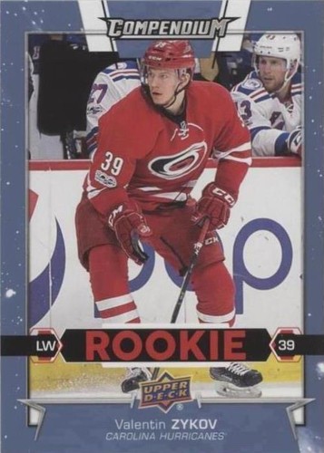2017-18 Upper Deck Compendium - Valentin Zykov #287
