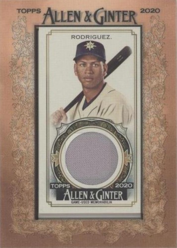 2020 Topps Allen & Ginter's - Alex Rodriguez #MFR-ARO