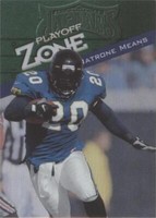 1997 Playoff Zone Natrone Means #89