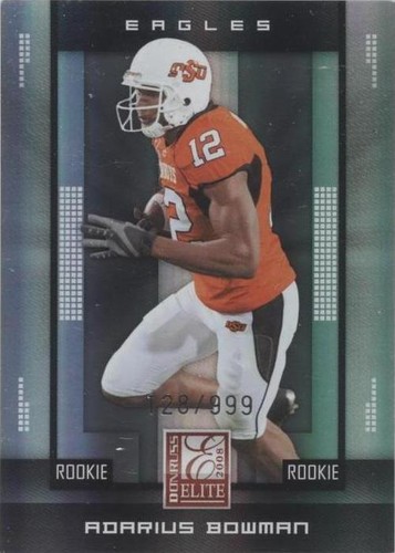 2008 Donruss Elite Adarius Bowman #160