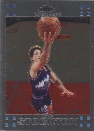 2007-08 Topps Chrome - John Stockton #98