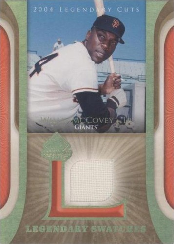 2004 SP Legendary Cuts - Willie McCovey #LSW-WM