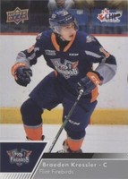 2022-23 Upper Deck CHL - Braeden Kressler #123