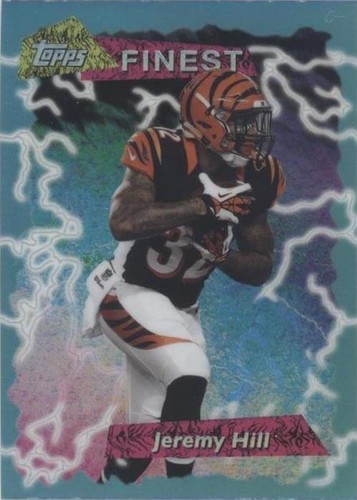 2015 Topps Finest Jeremy Hill #95FRRJH