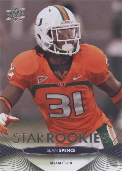 2012 Upper Deck Sean Spence #138
