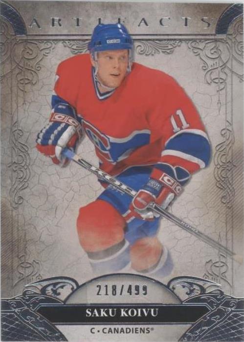2020-21 Upper Deck Artifacts - Saku Koivu #154