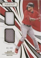 2021 Panini Immaculate Collection - Alex Verdugo #ID-AV