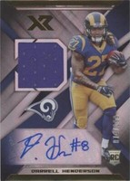 2019 Panini XR Darrell Henderson #RSA-25