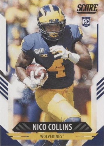 2021 Score Nico Collins #335