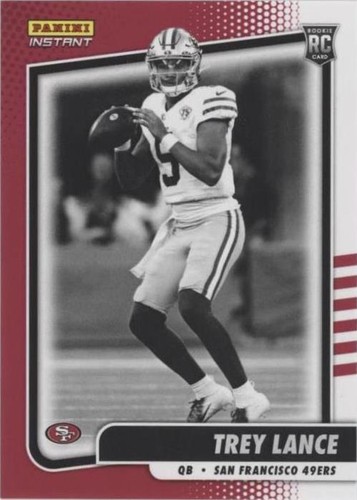 2021 Panini Instant NFL Trey Lance #BW3