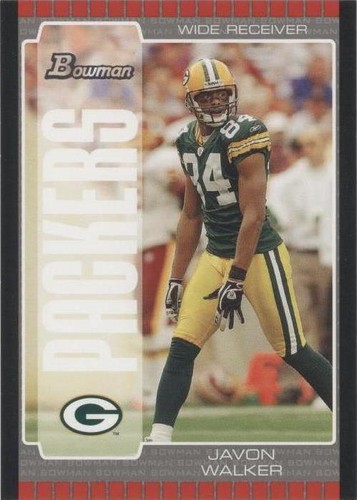 2005 Bowman Javon Walker #99