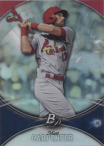 2016 Bowman Platinum - Matt Carpenter #48