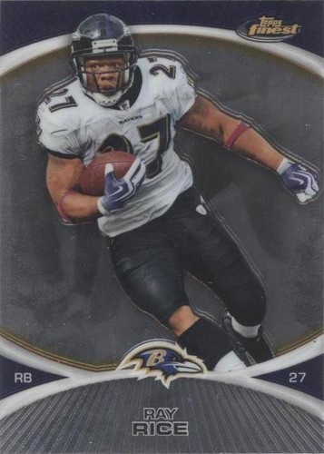 2010 Topps Finest Ray Rice #19