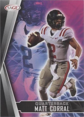 2022 SAGE High Series Matt Corral #123