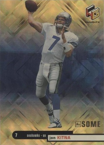 1999 Upper Deck HoloGrFX Jon Kitna #AU55