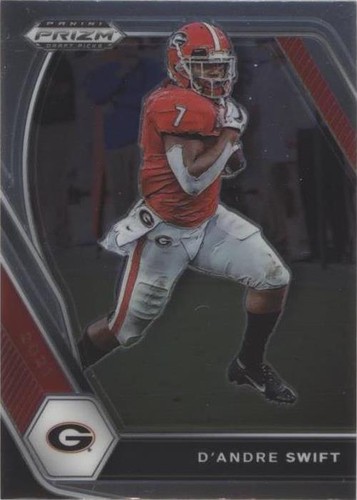 2021 Panini Prizm Draft Picks D'Andre Swift #75