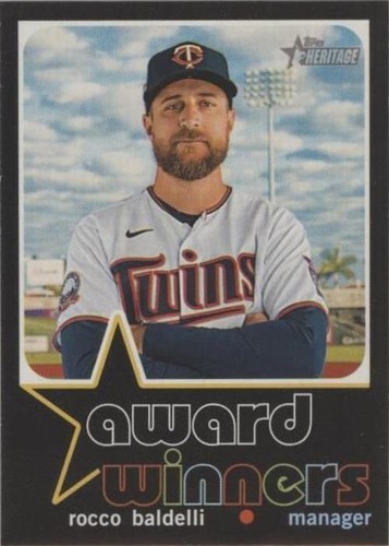 2020 Topps Heritage High Number - Rocco Baldelli #AW-8