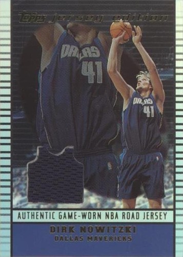 2002-03 Topps Jersey Edition - Dirk Nowitzki #JE DN