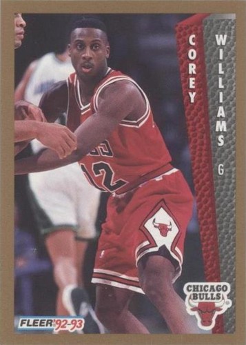 1992-93 Fleer - Corey Williams #316