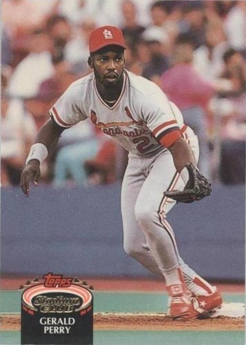 1992 Topps Stadium Club - Gerald Perry #338