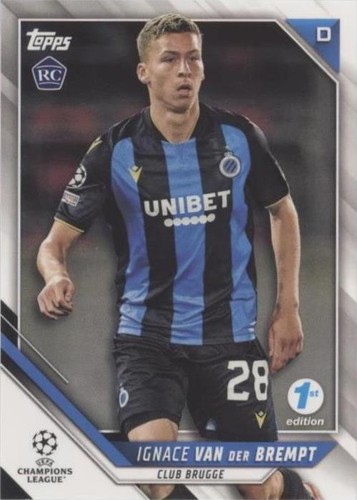 2021-22 Topps UCL Collection 1st Edition Ignace Van der Brempt #193